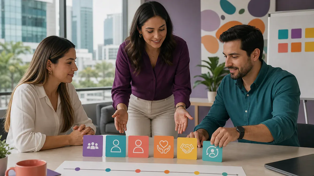 Representative scene for Workplace conflict resolution