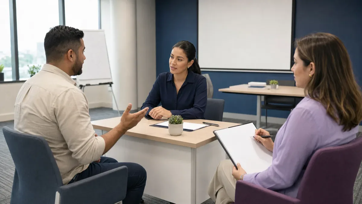 Representative scene for Customer service training