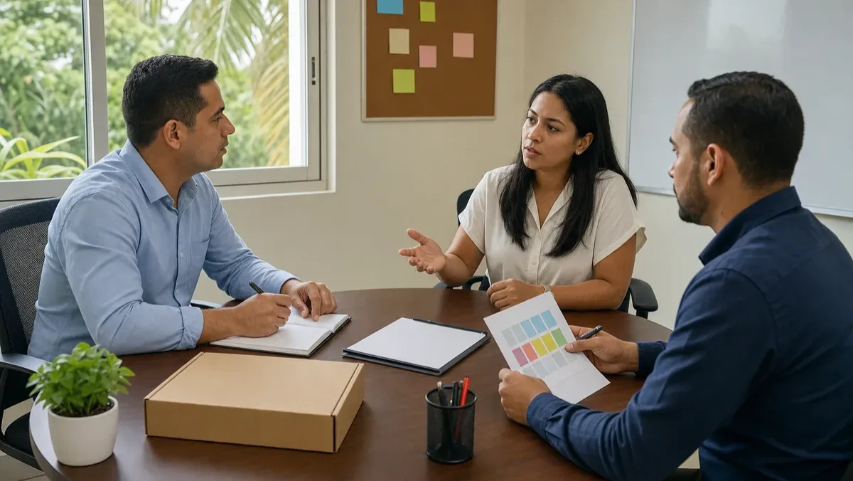 Representative scene for Sales and closing techniques